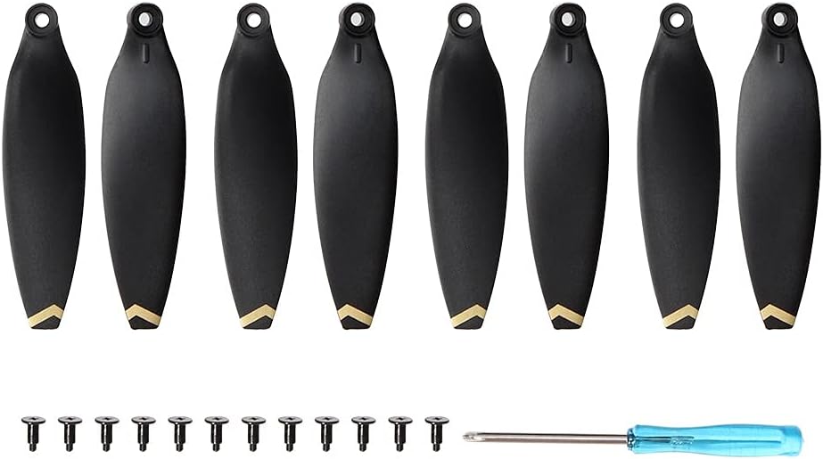 Hélice de dron para FIMI X8 Mini Hélice CWCCW de liberación rápida para FIMI X8 Mini Drone Accesorios (Color  Dorado)