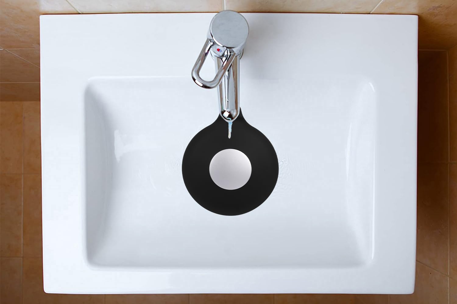 WSZCML Tapón de drenaje de bañera, tapón de drenaje de goma reciclable de silicona, cubierta de drenaje de bañera, tapón de bañera de uso universal