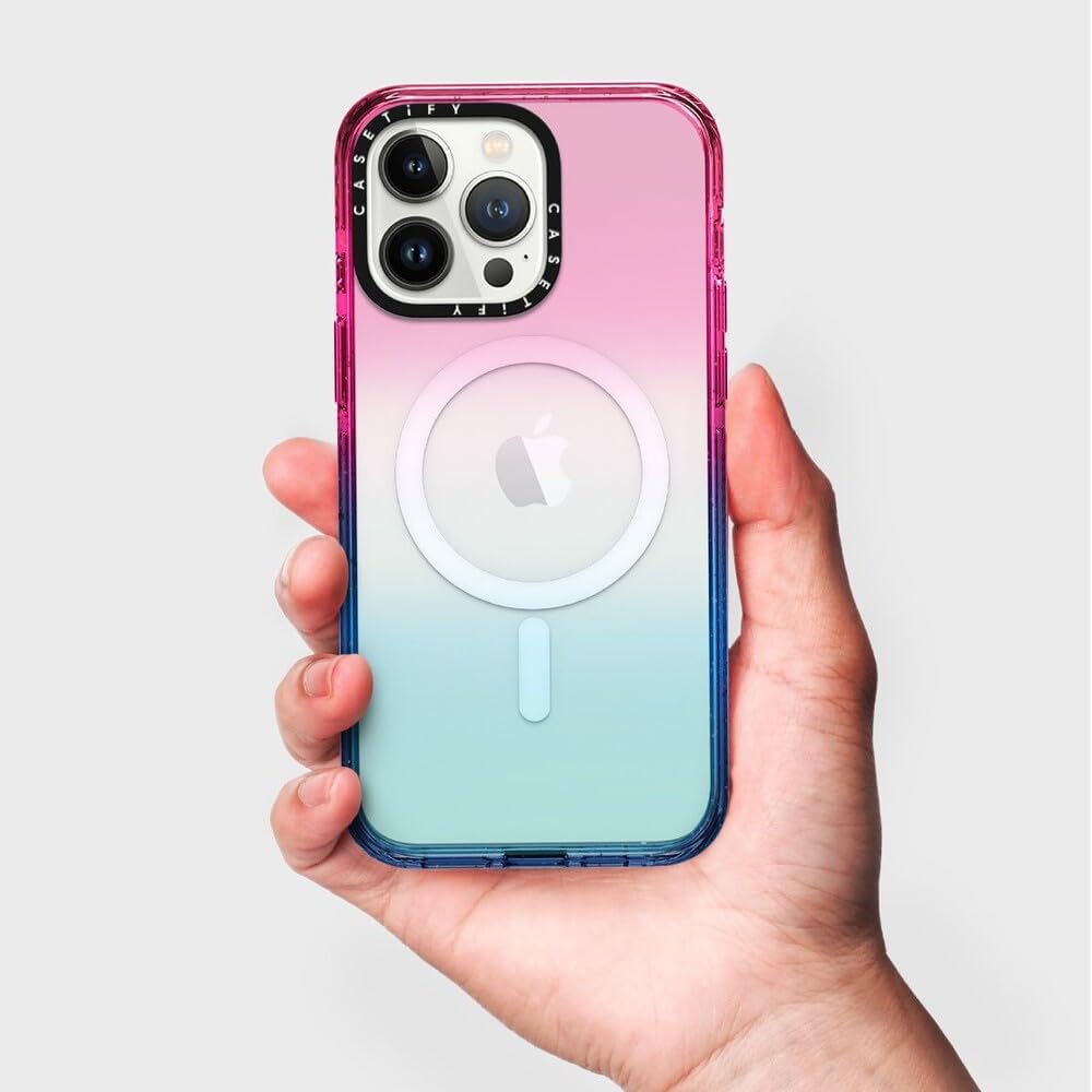 CASETiFY Impact – Funda para iPhone 15 Pro Max 4 veces probada contra caídas de grado militar, protección contra caídas de 8.2 pies, compatible con