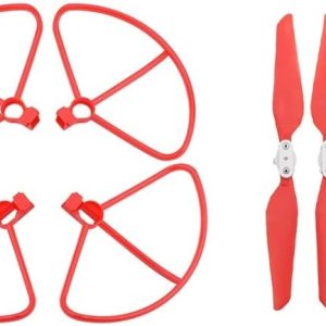 Propellers Protector de hélice para FIMI X8SE 2020, protector de anillo protector de parachoques, accesorios para drones (color rojo Propellers Protector de hélice para FIMI X8SE 2020, protector de anillo protector de parachoques, accesorios para drones (color rojo