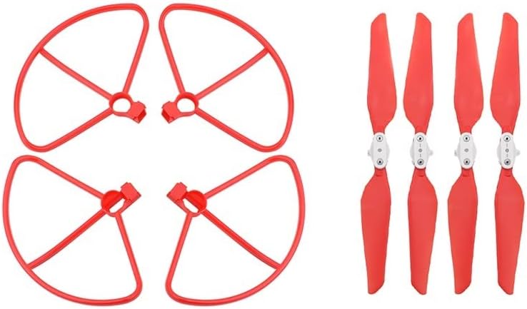 Propellers Protector de hélice para FIMI X8SE 2020, protector de anillo protector de parachoques, accesorios para drones (color rojo