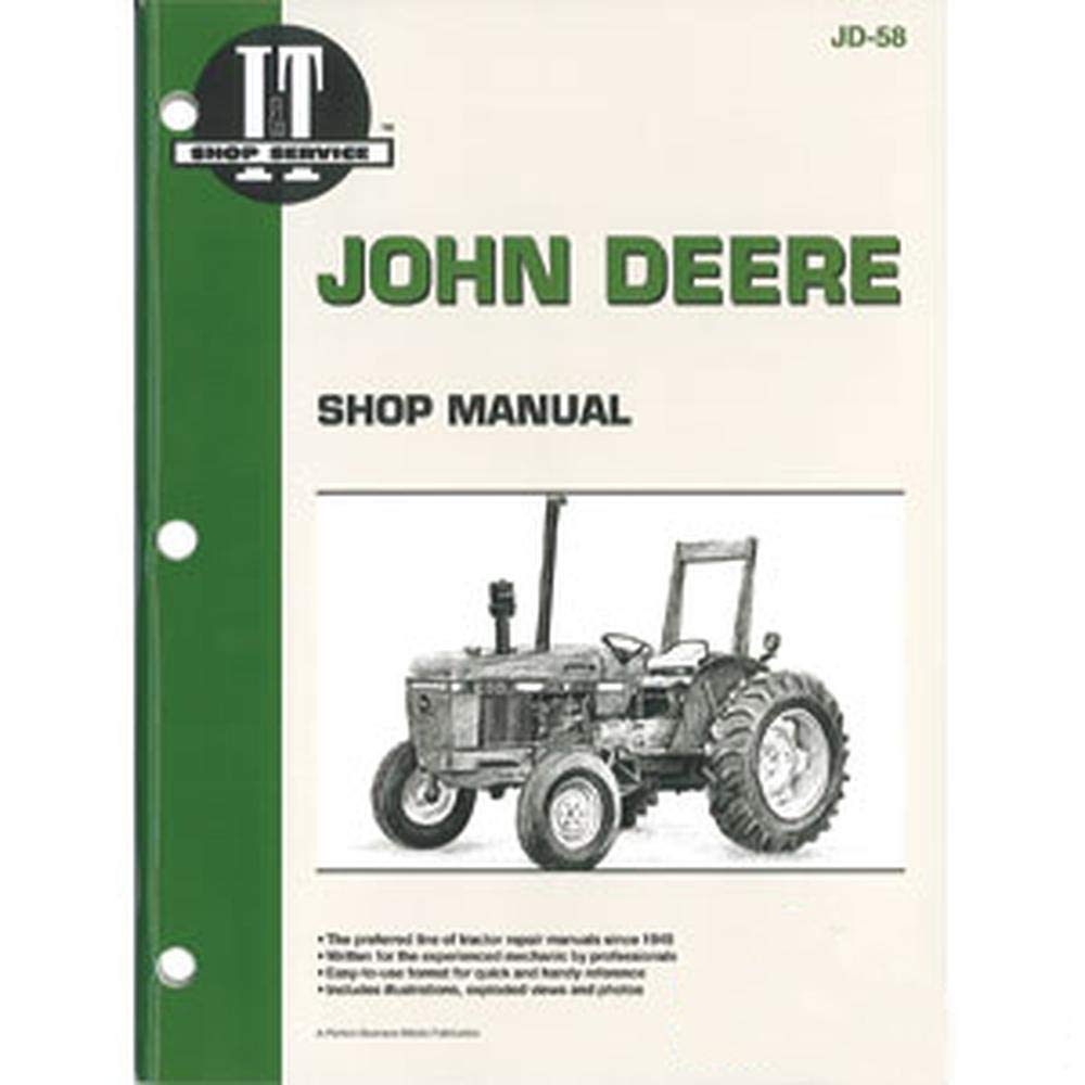 1415-1010 – Manual de servicio compatible con John Deere 2555 2550 2355 2255 compatible con JD-58