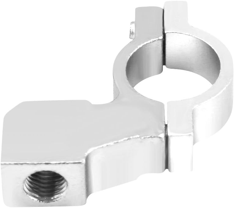 aqxreight – Soporte de espejo para manillar, soporte de espejo retrovisor de motocicleta de 0.394 in, soporte para adaptador de espejo de montaje en