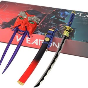 Superbuybox Valorant – Juego de cuchillos para armas de artes marciales, colección de juegos, decoración de escritorio, habitación, mochila, Superbuybox Valorant – Juego de cuchillos para armas de artes marciales, colección de juegos, decoración de escritorio, habitación, mochila,