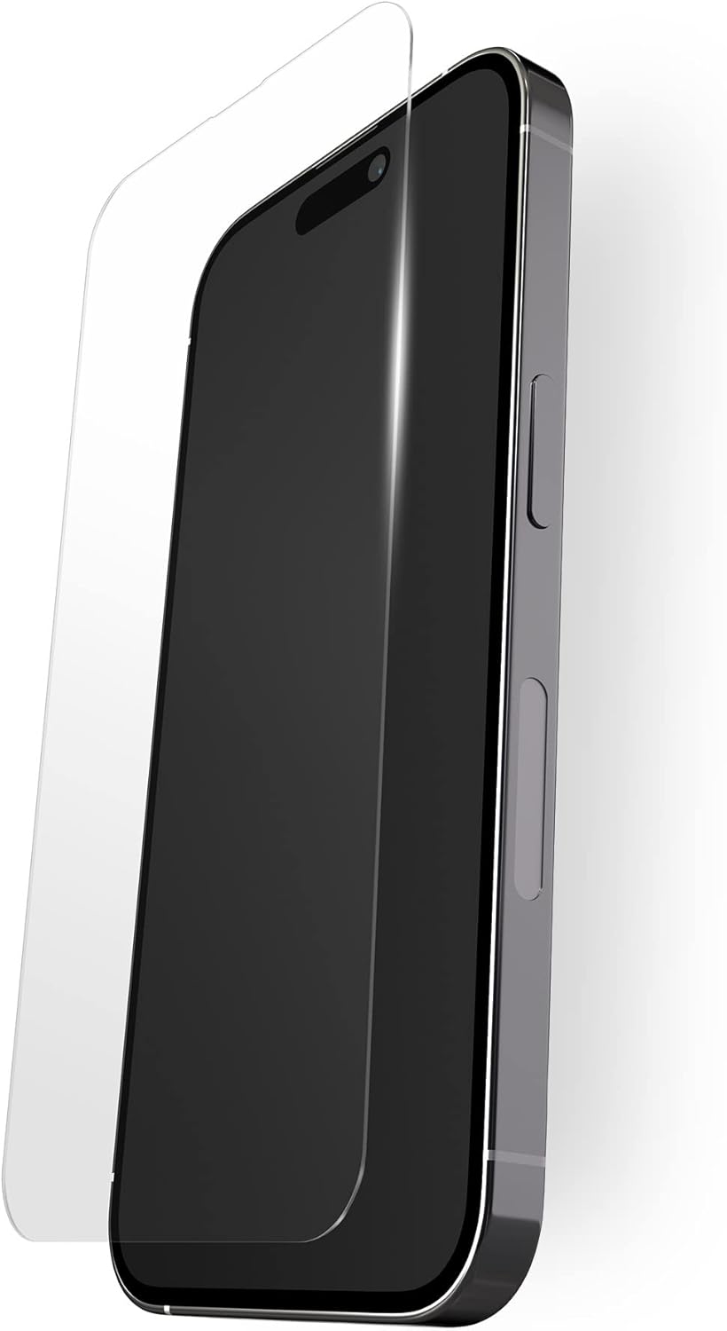 BodyGuardz Apex – Protector de pantalla para iPhone 14  iPhone 14 ProiPhone 13  iPhone 13 Pro – Tecnología de impacto extremo, antipolvo, fácil