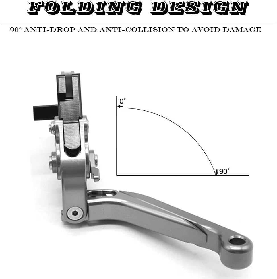 Empuñaduras de motocicleta para Ya&maha YZF R6 2005-2016 2015 2014 2013 2012 2011 2010 2009 2008 2007 2006 palanca de embrague de freno de