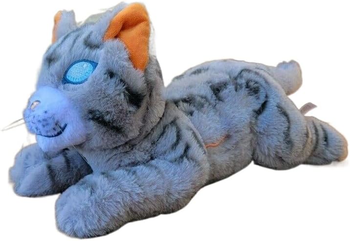 Apachis Warrior Cats Jayfeather – Gato medicinal de peluche Thunder Clan