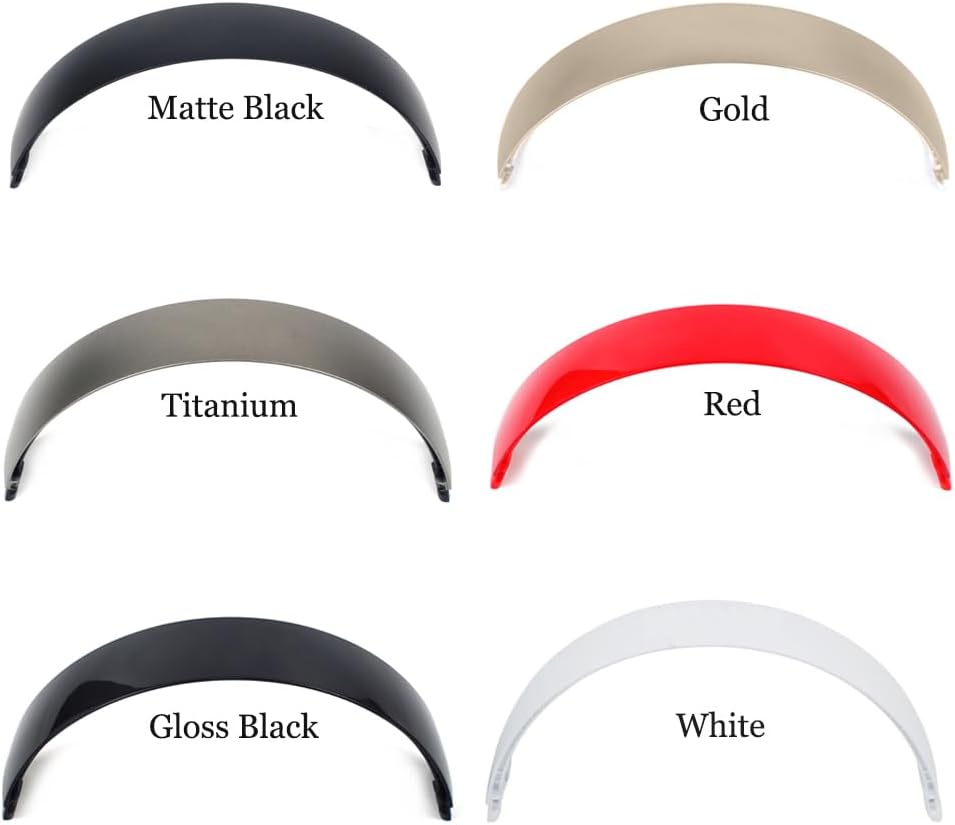 by Dre Studio 2 – Piezas de repuesto para diadema igual que la banda de arco OEM B0501, accesorios compatibles con Beats de Dr. Dre Studio2 con