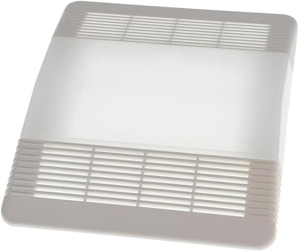 85315000 Parrilla y lente de repuesto para Broan-Nutone 663, 663N, 663FL, 663L, 663LN, 669L, 669LN, 669FN, 763RL, 763RLN, 769RL, 769RLN, 769RF,