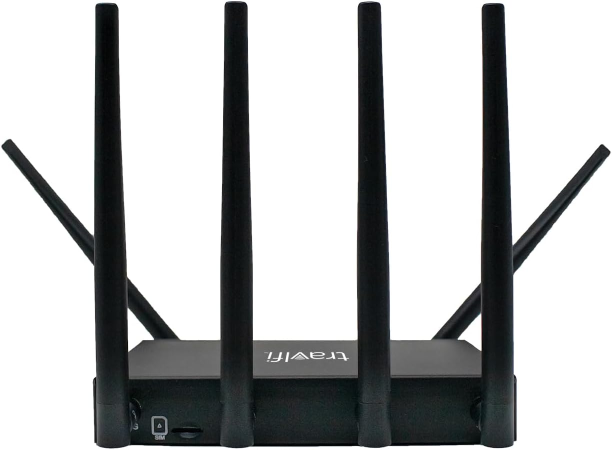 TravlFi Enrutador Wi-Fi JourneyXTR, Internet RV, múltiples redes, paga según lo que vayas, sin contratos