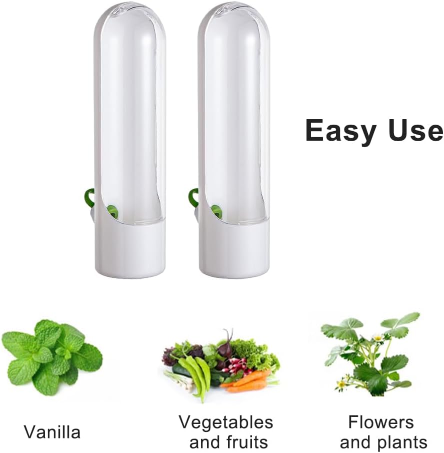 Recipientes de cilantro para refrigerador, contenedor de espárragos para refrigerador, contenedor de hierbas frescas para cilantro, menta, perejil,