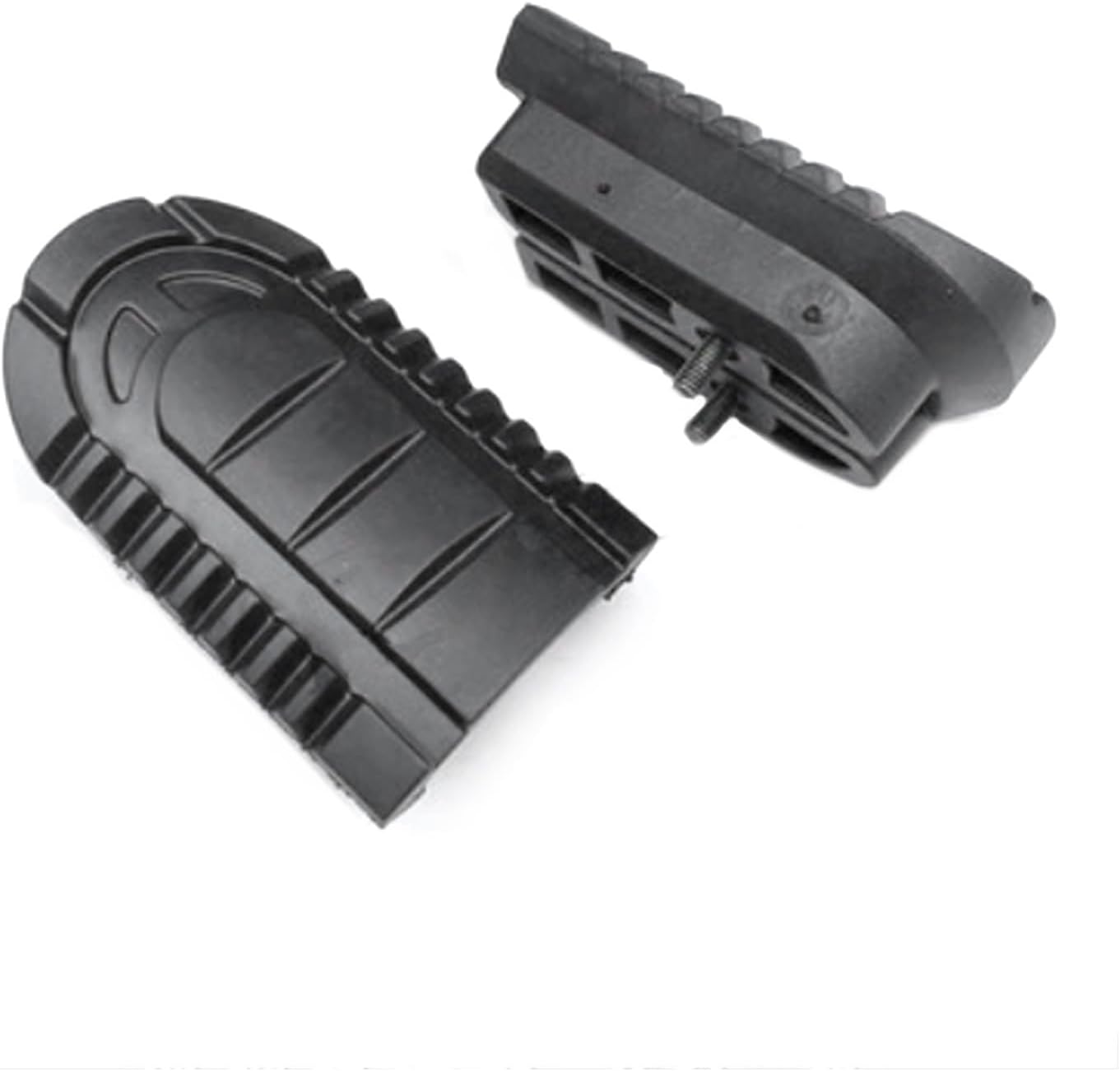 NaBeli Motorcycle Footrests Footpegs Front Left Right Compatible With Benelli TRK502 BJ500GS-A TRK 502 251 Foot Rests Pedals Footrest Rubber 1 Pair