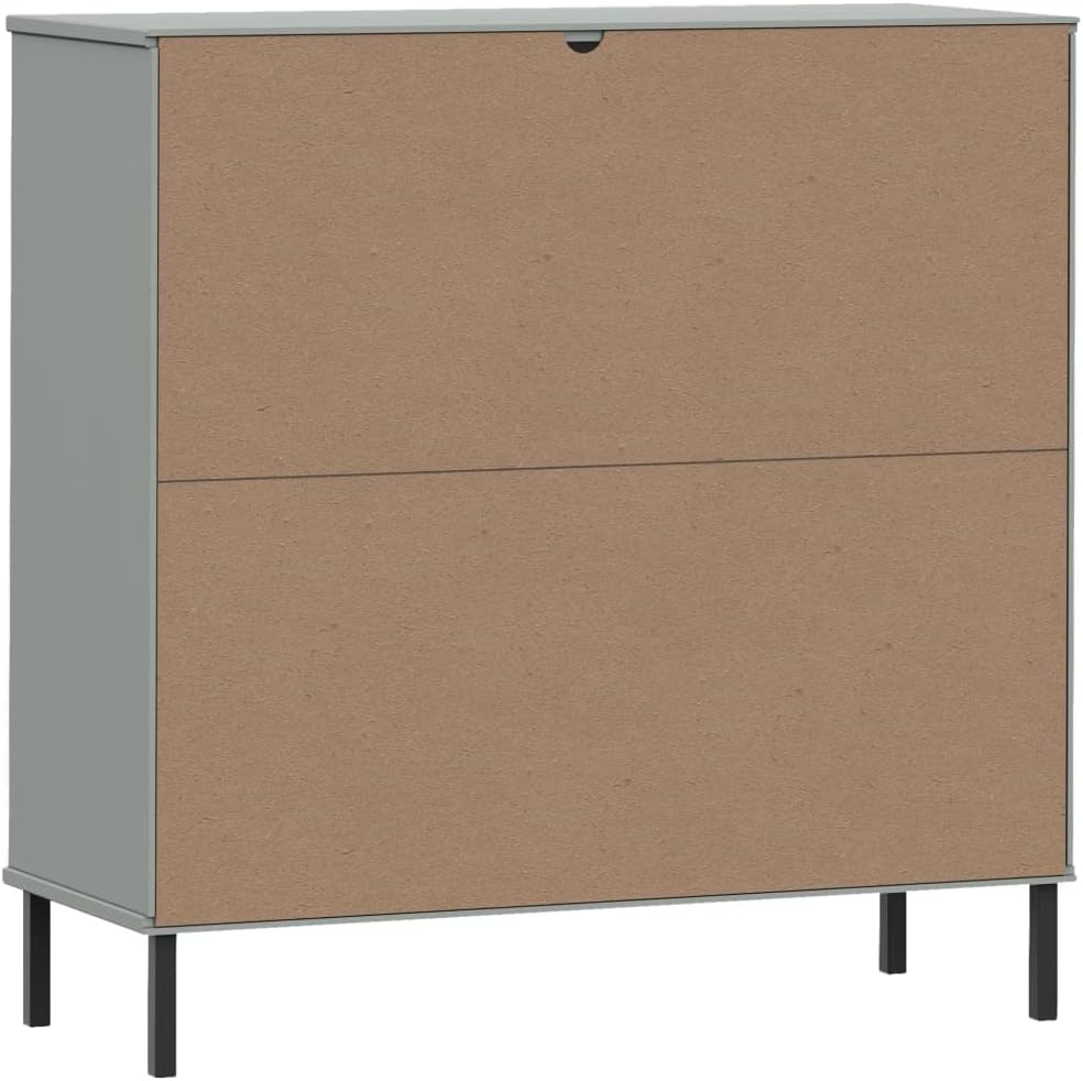 Estantería con patas de metal, estante de almacenamiento de cubo, estantería para dormitorio, cuenta con 2 puertas, cuenta con asas de metal, para