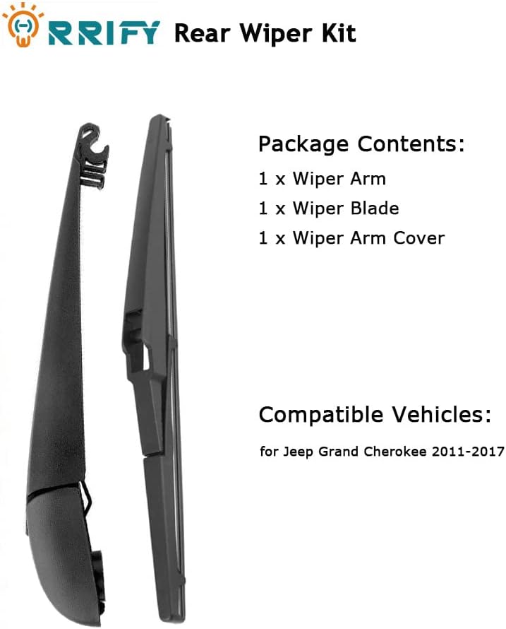 Juego de limpiaparabrisas trasero 68079868AA para Jeep Grand Cherokee 2011-2017