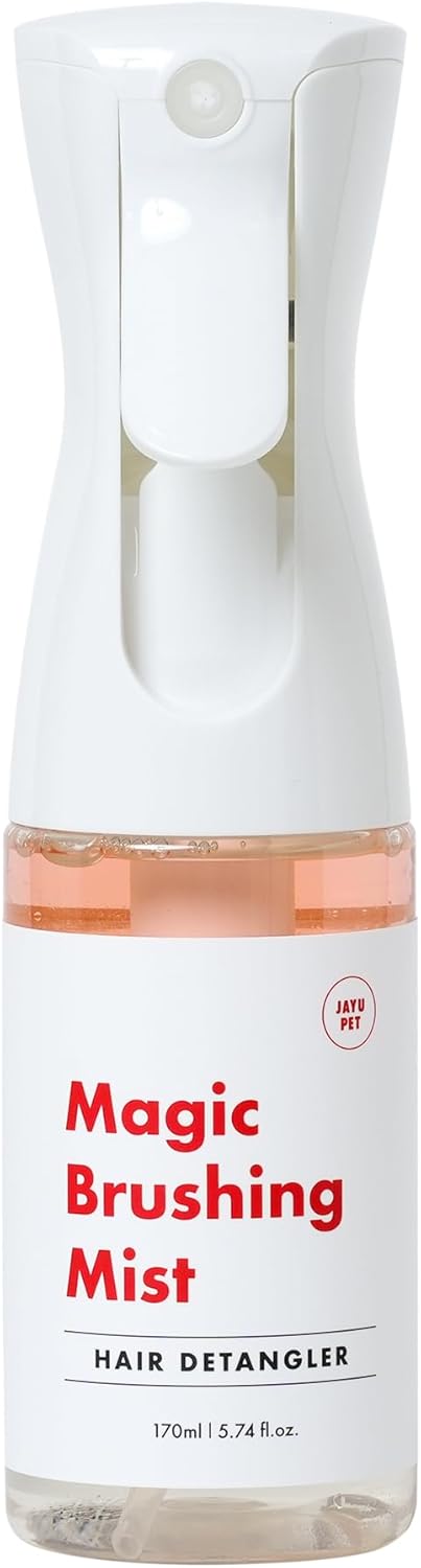 JAYU PET Spray de niebla (2 tipos)  Spray desenredante y desodorante para perros, espray para aliviar la caspa y la picazón 5.8 onzas líquidas (5.7