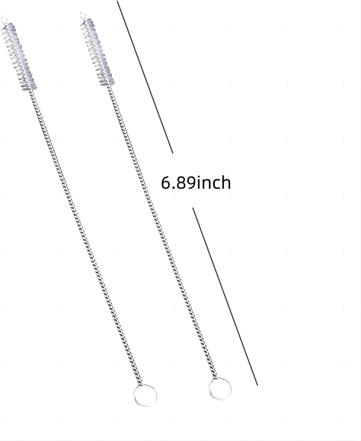Cepillo de alambre largo para techo corredizo Herramientas de limpieza adecuadas para automóviles y refrigeradores, 60 pulgadas, 3 piezas y 7