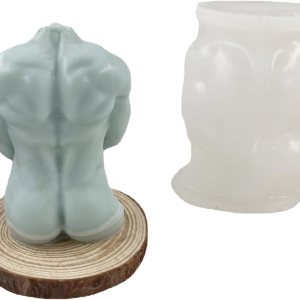 Molde de silicona para velas de cuerpo masculino fuerte, exquisito molde de yeso para velas corporales, molde para hornear pasteles de chocolate, Molde de silicona para velas de cuerpo masculino fuerte, exquisito molde de yeso para velas corporales, molde para hornear pasteles de chocolate,