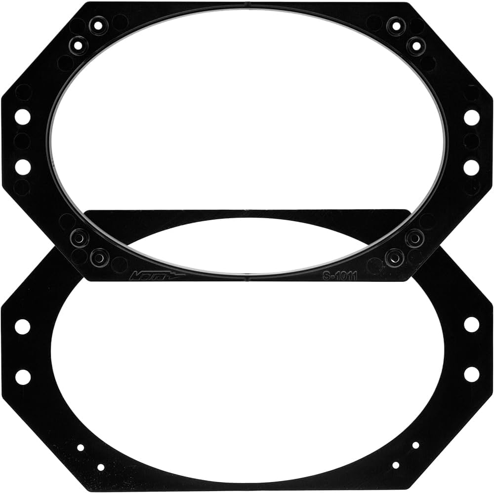 KICKER Altavoces de 4 x 6 pulgadas para Jeep Wrangler 1997-2006 Kit de actualización – Par de series DS con adaptadores y arnés, altavoz delantero