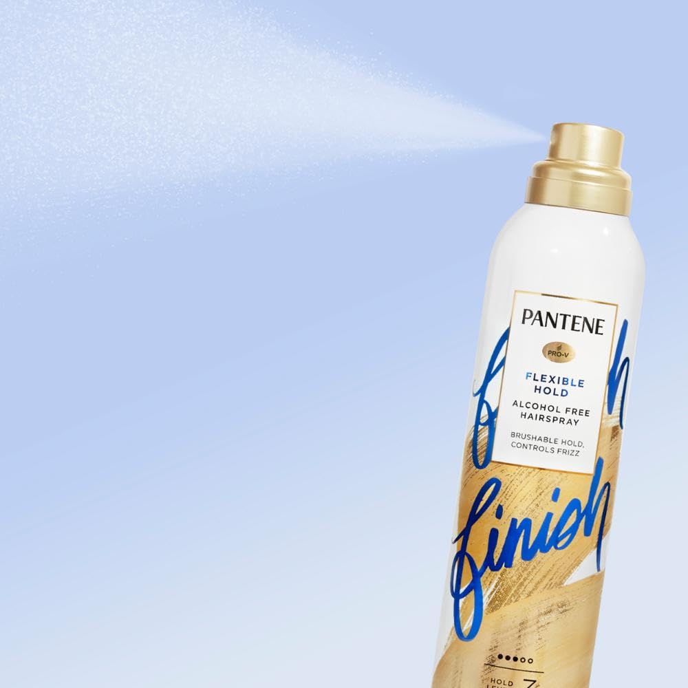Pantene Pro-V Level 3 Aerosol para el cabello para un acabado suave y suave, 7 onzas