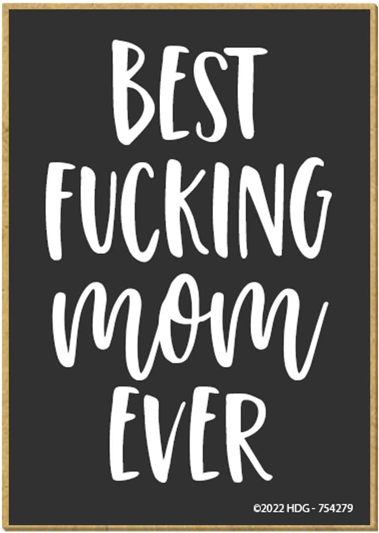 Honey Dew Gifts, Best Fucking Mom Ever, 2.5 x 3.5 pulgadas, decoraciones de casilleros, imanes de refrigerador, imanes de frigorífico, imanes de