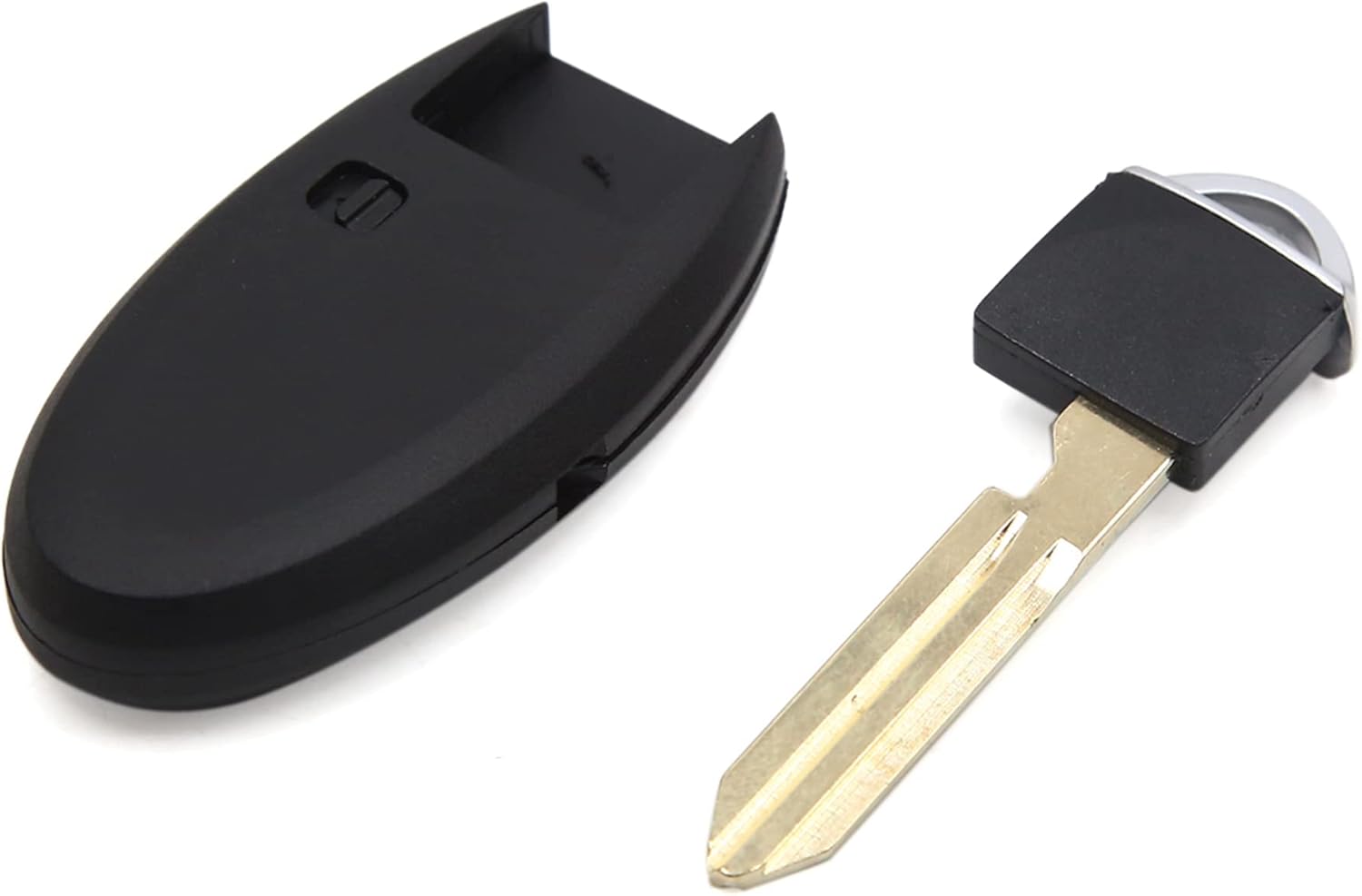X AUTOHAUX 2 unids 4 botones sin cortar insertar llavero control remoto caso Shell para Nissan Altima 2007-2012 Maxima 2010-2014 reemplazo