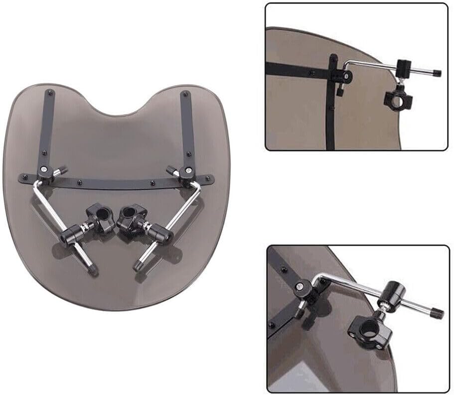 Parabrisas para parabrisas Kawasaki Vulcan VN 500 750 800 900 1500 1600 1700 – Amarillo brillante