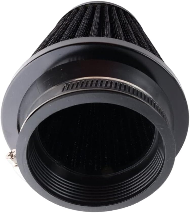 Limpiador de filtro de aire de 2.992 in para tubo de admisión con filtro de repuesto de 2.99 pulgadas de diámetro (2.992 in negro B)