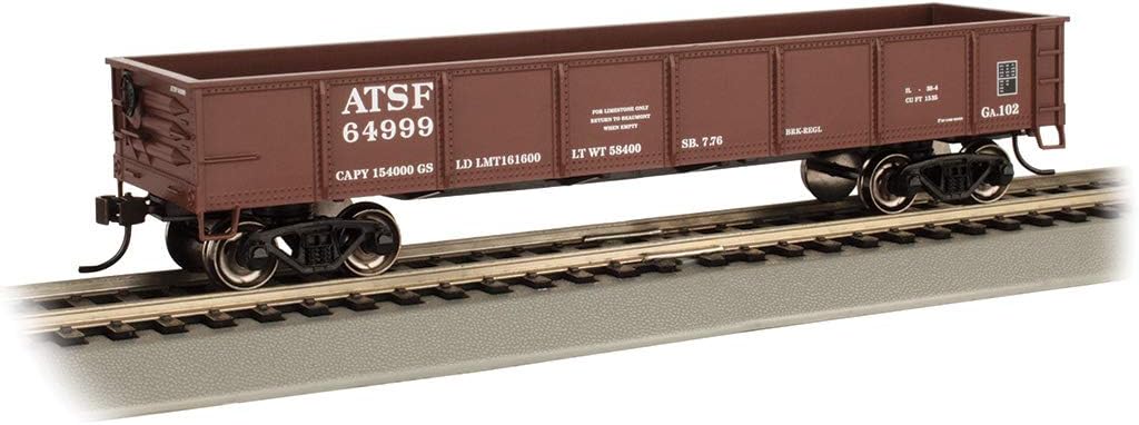 Bachmann Trains – Teleférico 40′ – Santa FE #64999 – Óxido ROJO – Escala HO
