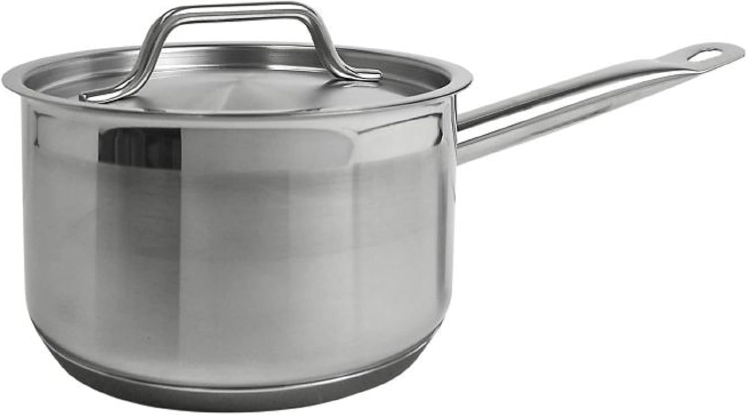 -Cacerola de 3-12 cuartos con tapa de acero inoxidable – Juego de sartenes multiusos para uso en el hogar, cocina o restaurante, salsa de cocina,