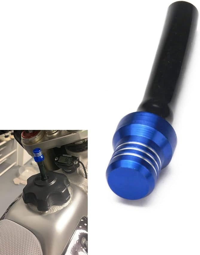 AnXin Manguera de ventilación de aire para motocicleta, 6 piezas, tubo de válvula de tanque de combustible y aceite, respiradero CNC universal para