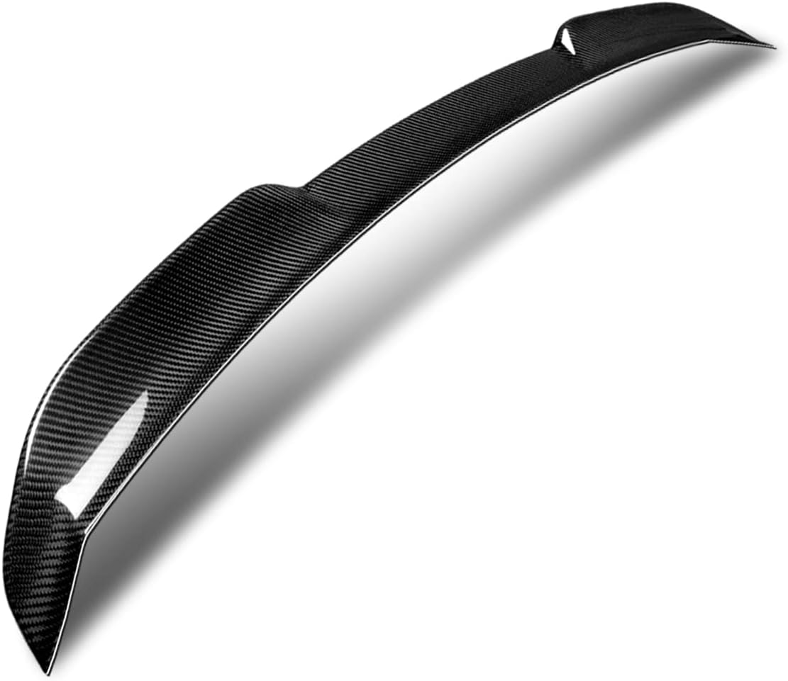 DNA MOTORING 2-SPC-6628-CF Alerón trasero de fibra de carbono estilo V compatible con Maxima 2016-2021, negro