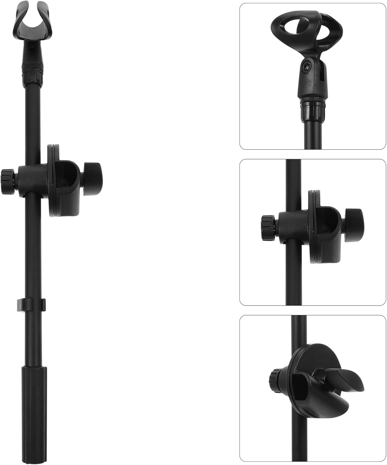 ERINGOGO 1 Unidades soporte de micrófono soporte de micrófono de metal Mic brazo brazo soporte de micrófono soportes de metal accesorios de