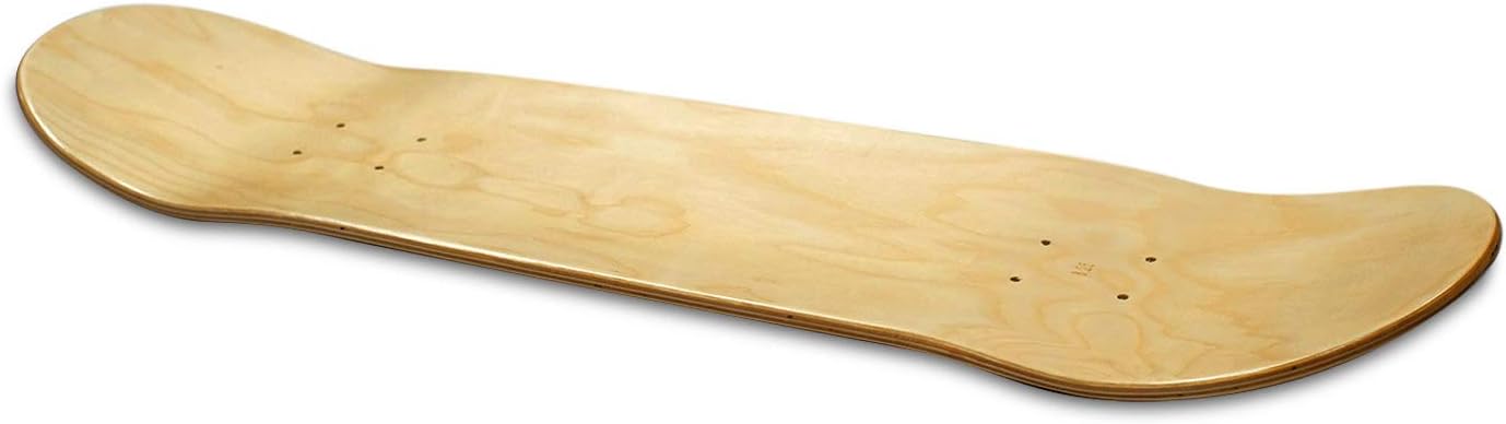 Yocaher Patineta en blanco Pro Canadian Maple Blank Tabla doble kicktail. Pro Skateboard Deck Tamaño 7.5, 7.75, 8.0, 8.25, 8.5 Colores Natural,