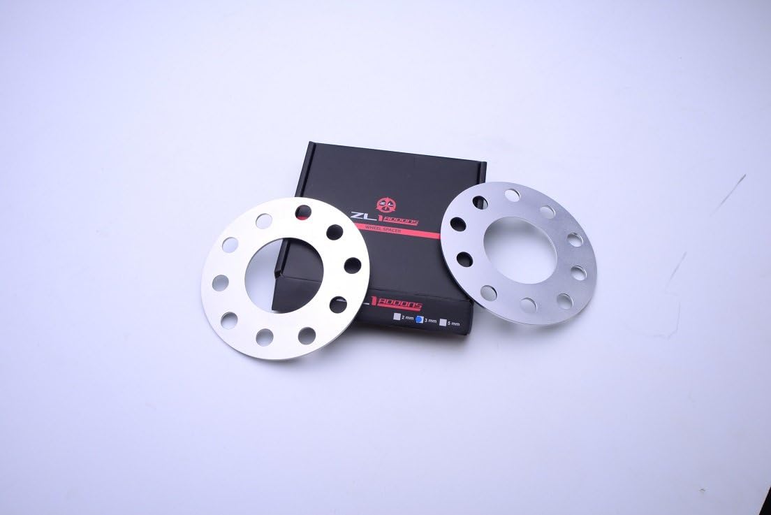 Espaciadores de rueda de 0.197 in compatibles con Ford, Chevy y Dodge