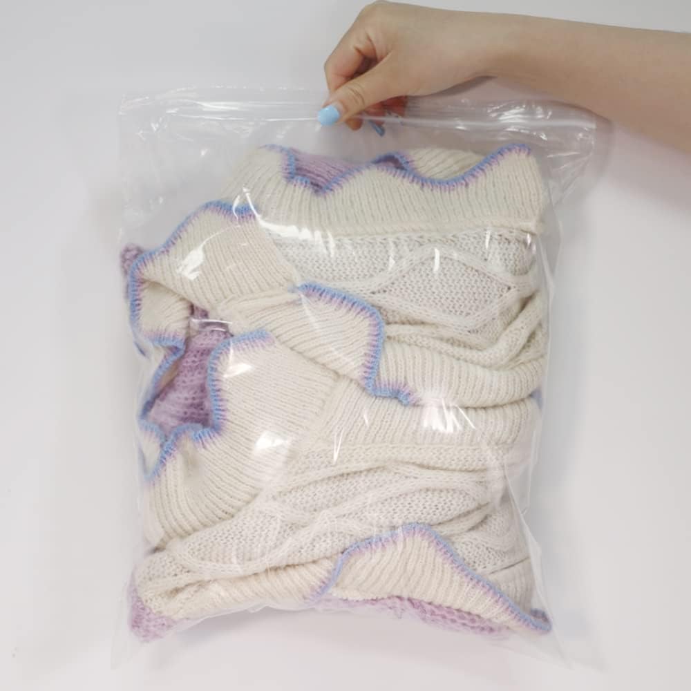 iMailer – 500 unidades – Bolsas grandes con cremallera de 12 x 15 pulgadas – Bolsas de polietileno de plástico con cierre de cremallera de 2 mil con