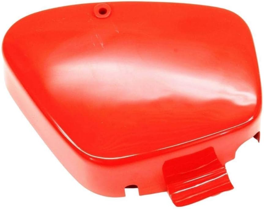 Nueva cubierta del marco de la caja de la batería roja de Monza para 1982-1986 Honda CT110 83600-459-910ZA
