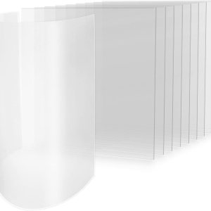 Paquete de 10 plantillas en blanco de 7 mil 12 x 12 pulgadas de material transparente Mylar para plantillas, hojas de plantillas transparentes Paquete de 10 plantillas en blanco de 7 mil 12 x 12 pulgadas de material transparente Mylar para plantillas, hojas de plantillas transparentes