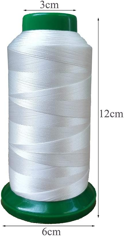 Hilo de poliéster resistente resistente a los rayos UV, hilo de alta resistencia para exteriores #69 T70 tamaño 210D3 capas para tapicería, mercado