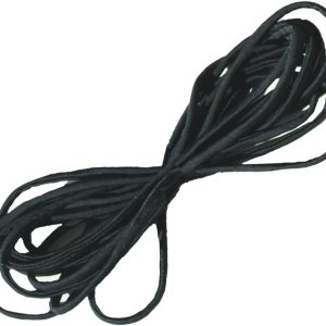 Cordón elástico negro de 20 yardas de 0.197 in  Máscaras de traje de baño más  Cuerda de nailon negro de 0.197 in de hilo elástico negro cordón Cordón elástico negro de 20 yardas de 0.197 in  Máscaras de traje de baño más  Cuerda de nailon negro de 0.197 in de hilo elástico negro cordón