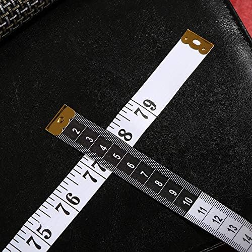 Cotchear 2m79inch cinta métrica regla de medición corporal costura sastre durable suave regla plana centímetro metro cinta métrica de costura