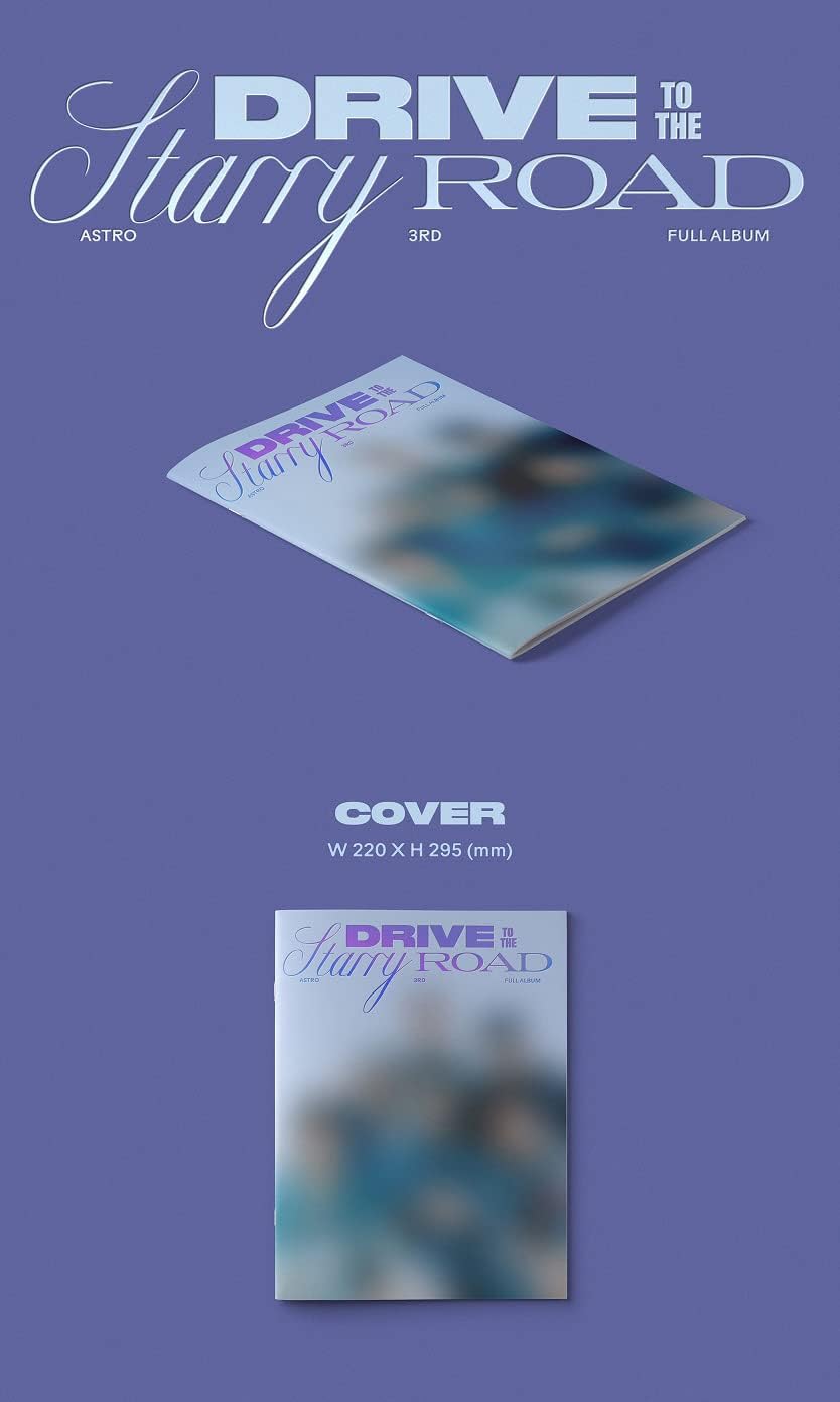 Fantagio Music ASTRO – Drive to the Starry Road Drive ver. 3er álbum+Póster plegado+Juego de tarjetas fotográficas adicionalesK-POP sellado 8.661 x
