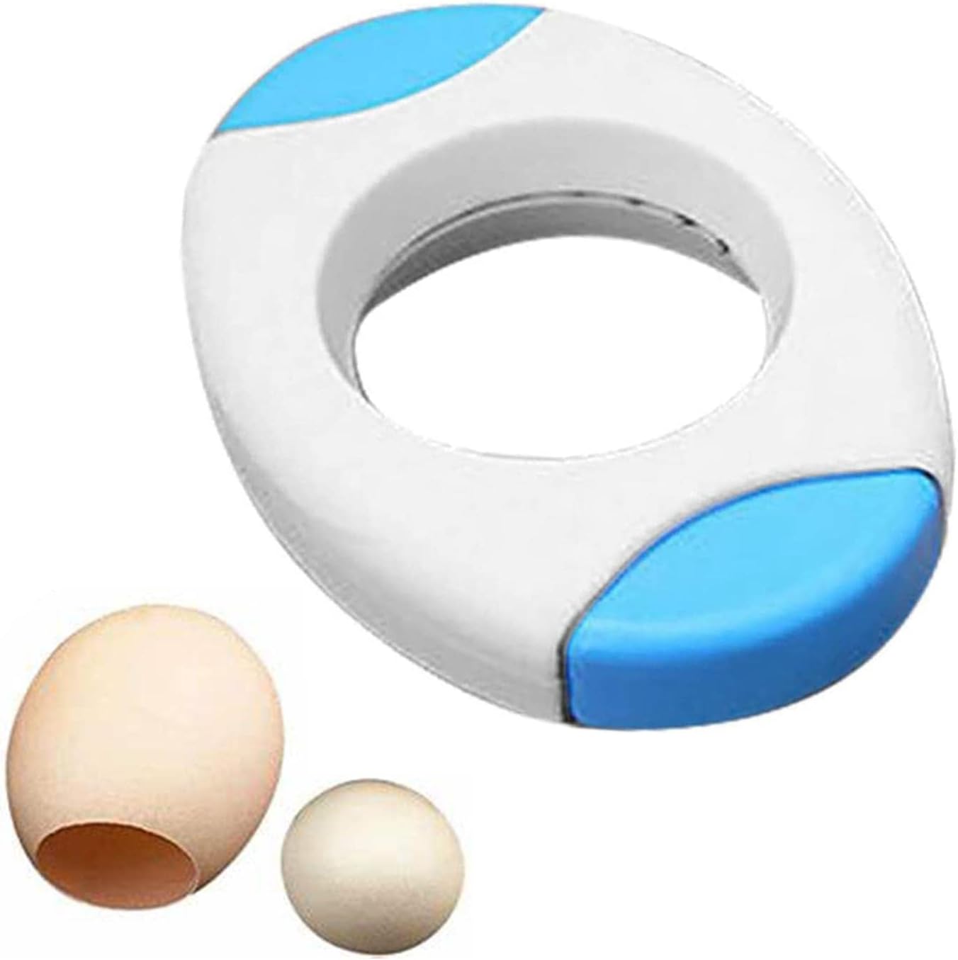 Herramienta de cortador de huevos, tijeras de cáscara de huevo, abridor de galletas, cortador de huevos, decoración de galleta de huevo, abridor de