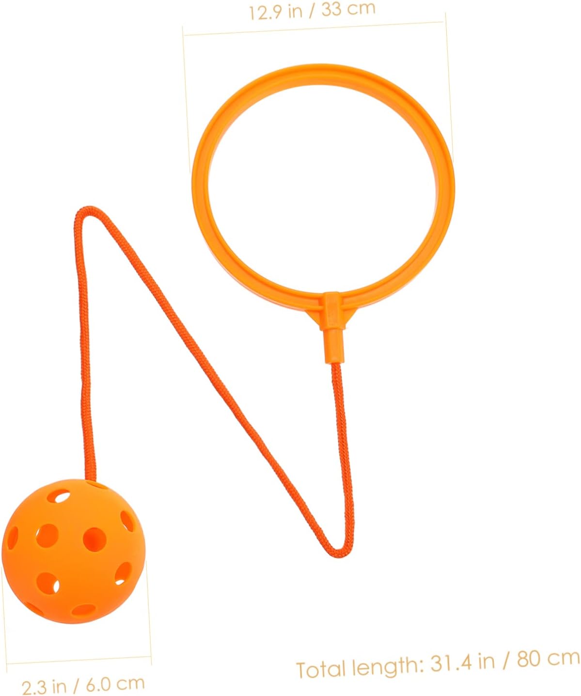 ibasenice Juego de 2 pelotas rebotadoras para niños, columpios al aire libre para niños, cuerda de saltar para interiores, juego de entrenamiento