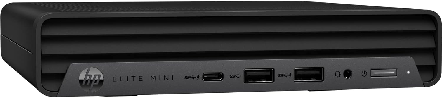 HP Computadora de escritorio Elite Mini 600 G9 2023, 12 Intel de 12 núcleos i7-12700T hasta 4.7 GHz, 16 GB DDR5 RAM, 1 TB PCIe SSD, teclado y ratón,