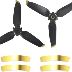 XNasu for D-JI F-PV 5328S Propellers Quick-Release Props with Gift Arm Stickers Drone Accessories (Color Golden 1 Pair) XNasu for D-JI F-PV 5328S Propellers Quick-Release Props with Gift Arm Stickers Drone Accessories (Color Golden 1 Pair)