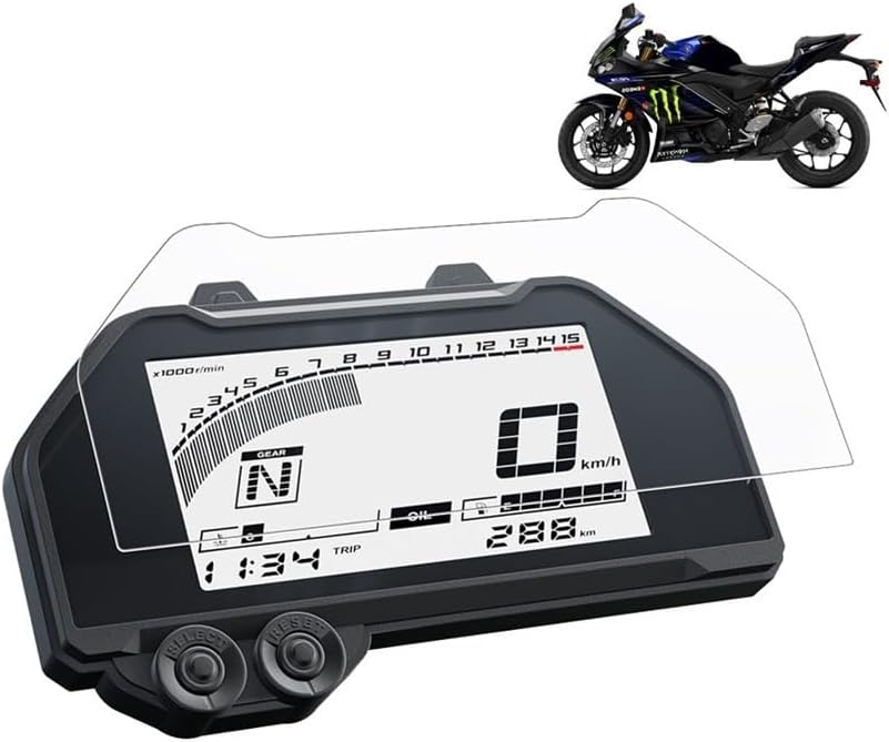 Dashboard Screen Protector For Yam&aha YZF R3 R25 MT-03 MT03 2019-2020 Motorcycle Cluster Scratch Protection Film Screen Protector