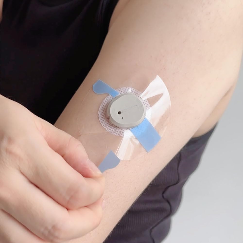 Dexcom – Parches adhesivos G7, paquete de 40 parches transparentes impermeables de alta calidad, parche superpuesto precortado para G7 (40 unidades)