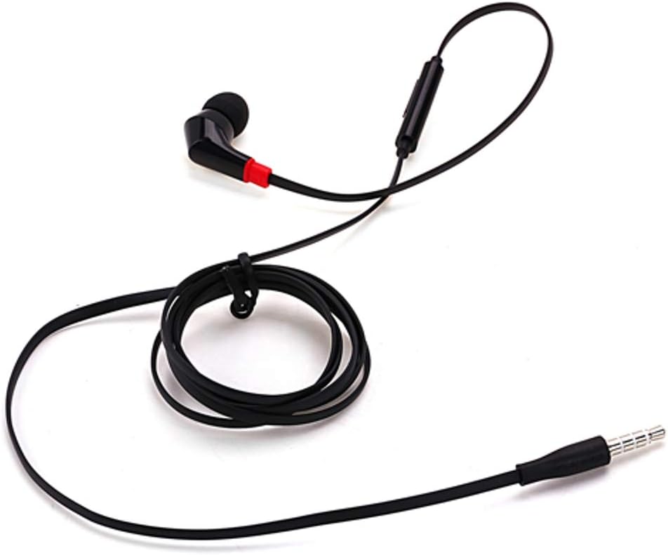 Auriculares mono para teléfonos Galaxy A03s A13 A14 A23 5G  Auriculares con micrófono con cable de 0.138 in de un solo auricular manos libres M1X