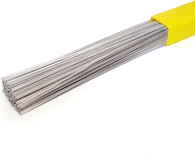Varilla de soldadura de aluminio con núcleo de fundente ER4047 – 39″ x 0.080″ (2.0 mm) (1 Lb)