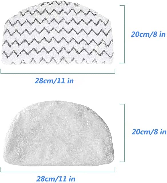 Paquete de 10 almohadillas de repuesto para trapeador de vapor Bissell Powerfresh serie 1940 1440 1544 1806 2075, modelo 19402 19404 19408 1940a